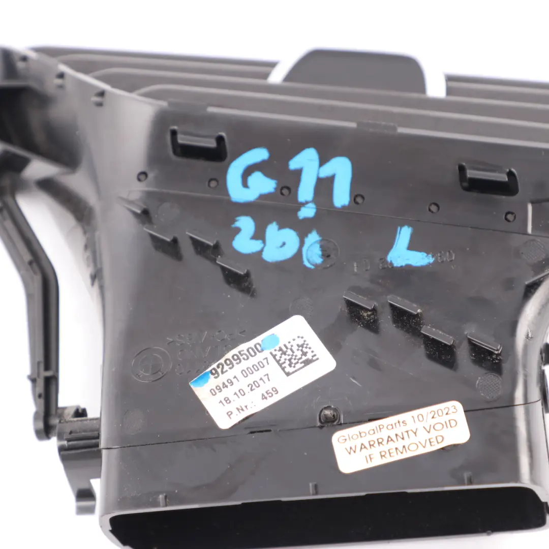 BMW G11 Air Vent Dashboard Fresh Air Grille Left N/S Vent Nozzle - SKU rhd-9299500 - Part number 9299500