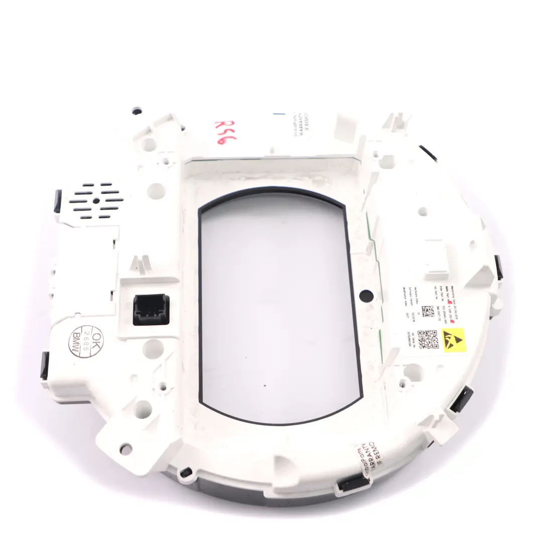 Instrument Cluster Mini R56 R58 Speedo Navigation Display Screen Cover to with Part number 9306252 Instrument Cluster Mini R56 R58 Speedo Navigation Display Screen Cover - SKU rhd-9306252 - Part number 9306252