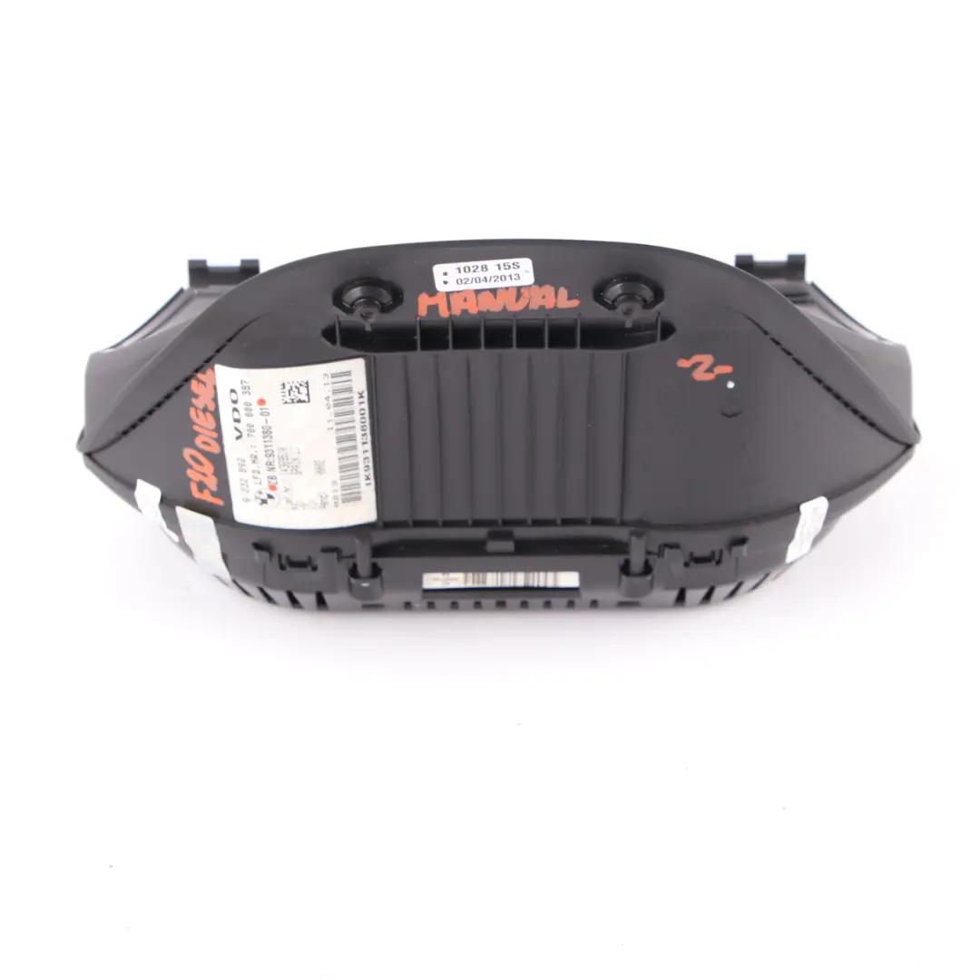 Instrument Cluster Speedo Clocks MPH Diesel Manual to BMW F20 F21 F22 with Part number 9311380 BMW F20 F21 F22 Instrument Cluster Speedo Clocks MPH Diesel Manual - SKU RHD-9311380 - Part number 9311380