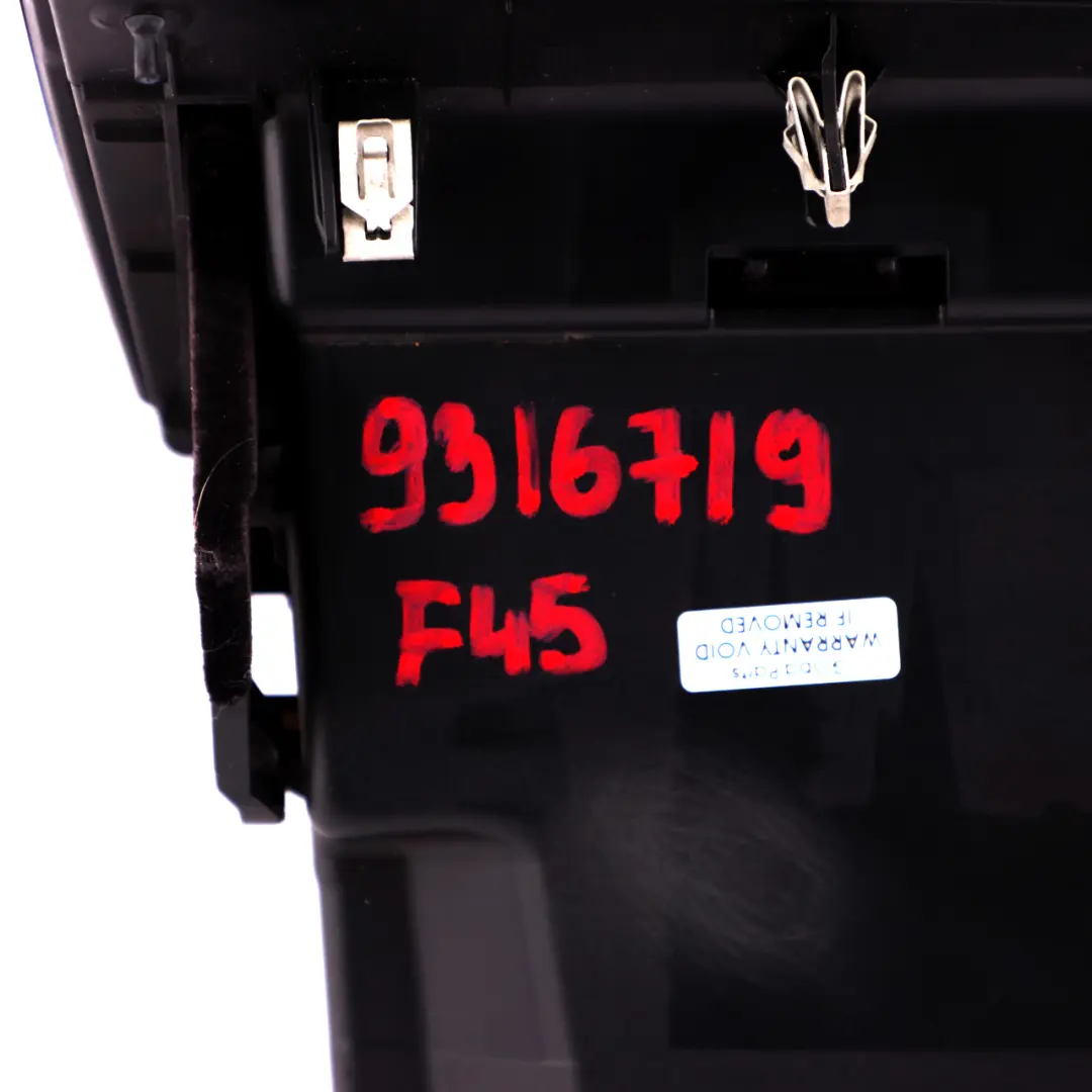 BMW 2 Series F45 F46 Folding Box Storage Dash Driver's Side Black 9262976 - SKU rhd-9316719 - Part number 9316719