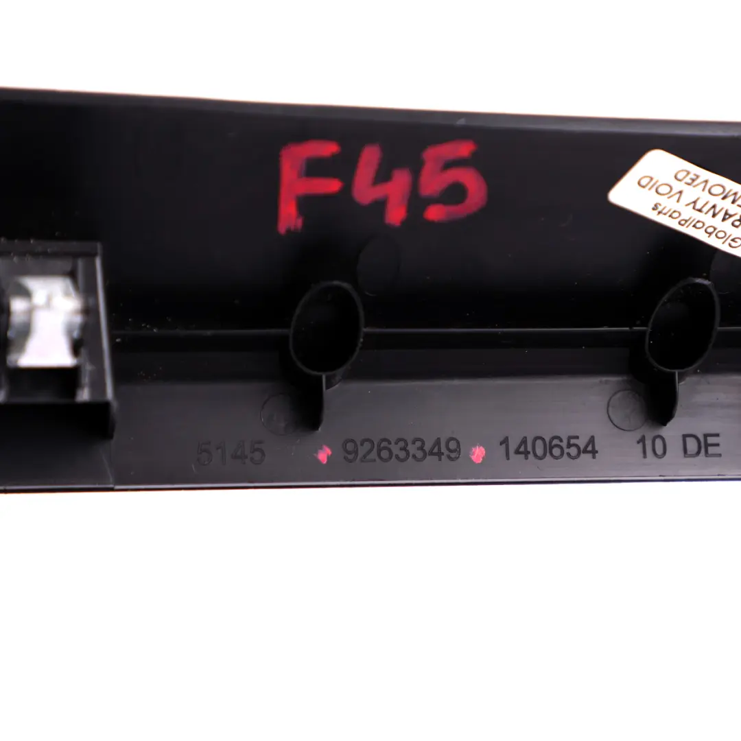 Trim Panel Cover Foot Controls Dashboard Dash Black 9263349 to BMW 2 F45 F46 with Part number 9317020 BMW 2 F45 F46 Trim Panel Cover Foot Controls Dashboard Dash Black 9263349 - SKU rhd-9317020 - Part number 9317020