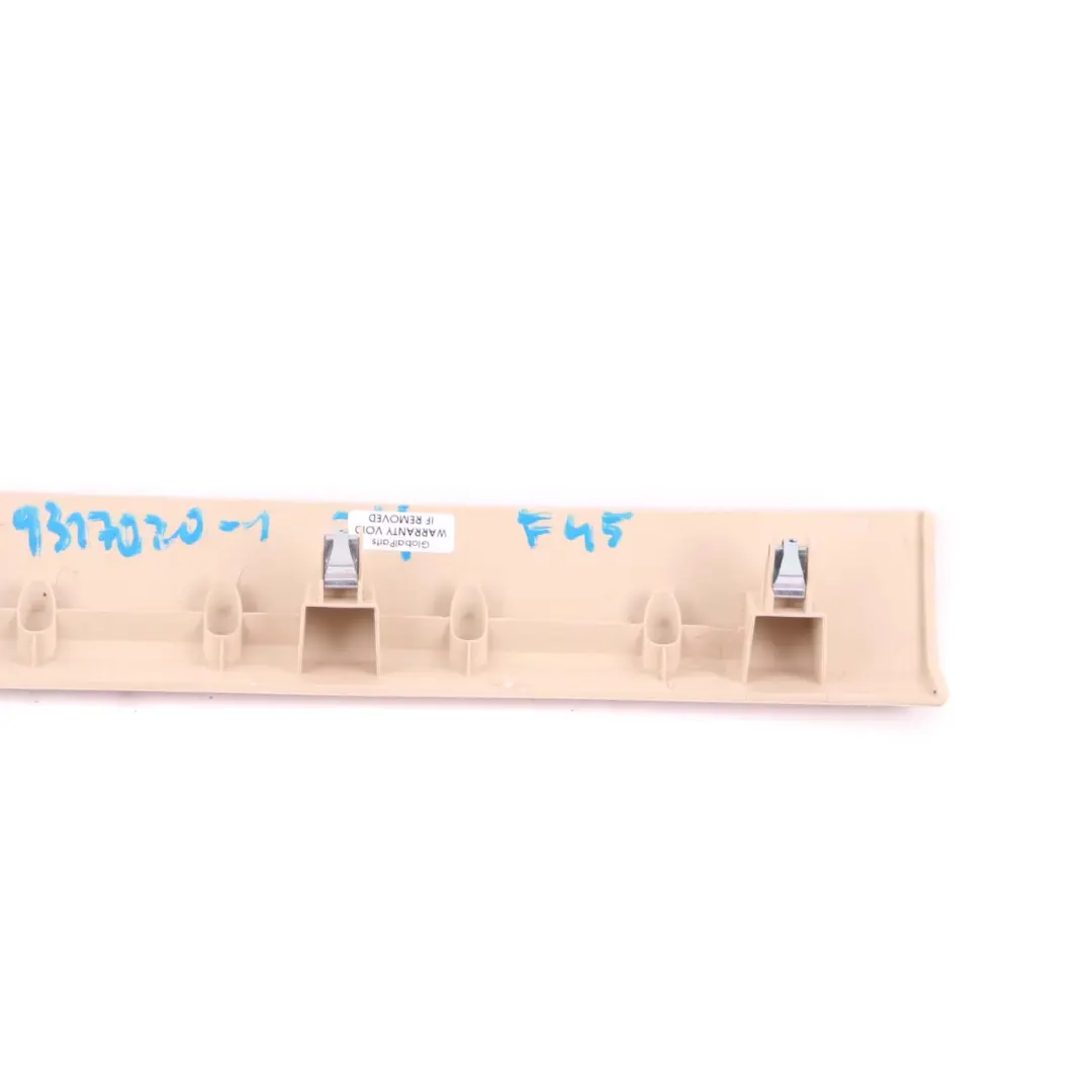 BMW F45 F46 Dashboard Trim Panel Cover Foot Controls Dash Canberra Beige - SKU rhd-9317021 - Part number 9317021