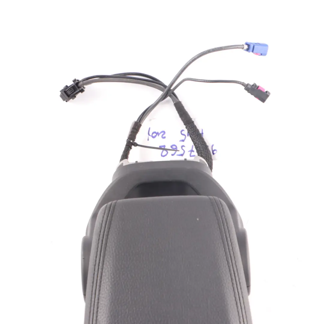 Centre Console Arm Rest Armrest Cover Black to BMW X1 2 F45 F46 F48 with Part number 9317568 BMW X1 2 F45 F46 F48 Centre Console Arm Rest Armrest Cover Black - SKU rhd-9317568 - Part number 9317568