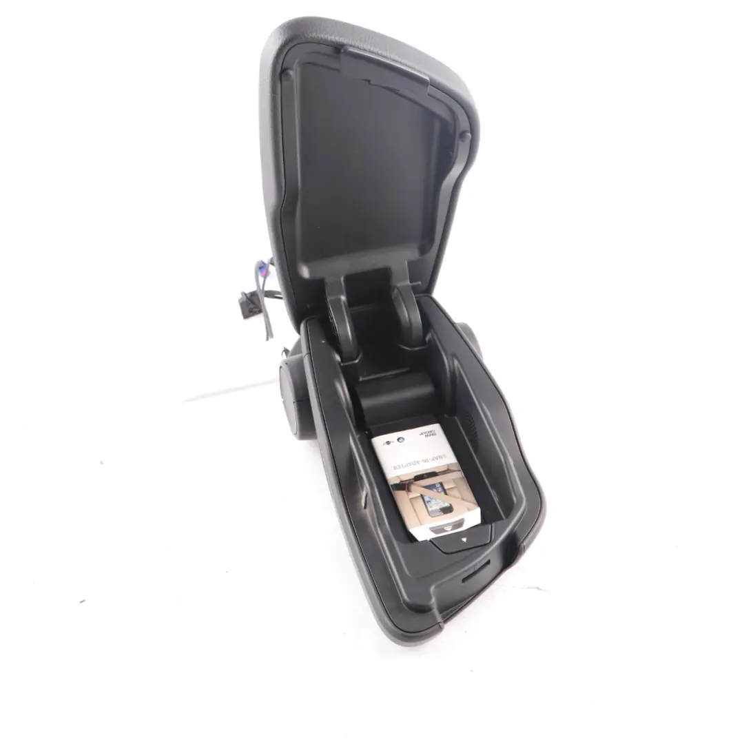 Centre Console Arm Rest Armrest Cover Black to BMW X1 2 F45 F46 F48 with Part number 9317568 BMW X1 2 F45 F46 F48 Centre Console Arm Rest Armrest Cover Black - SKU rhd-9317568 - Part number 9317568