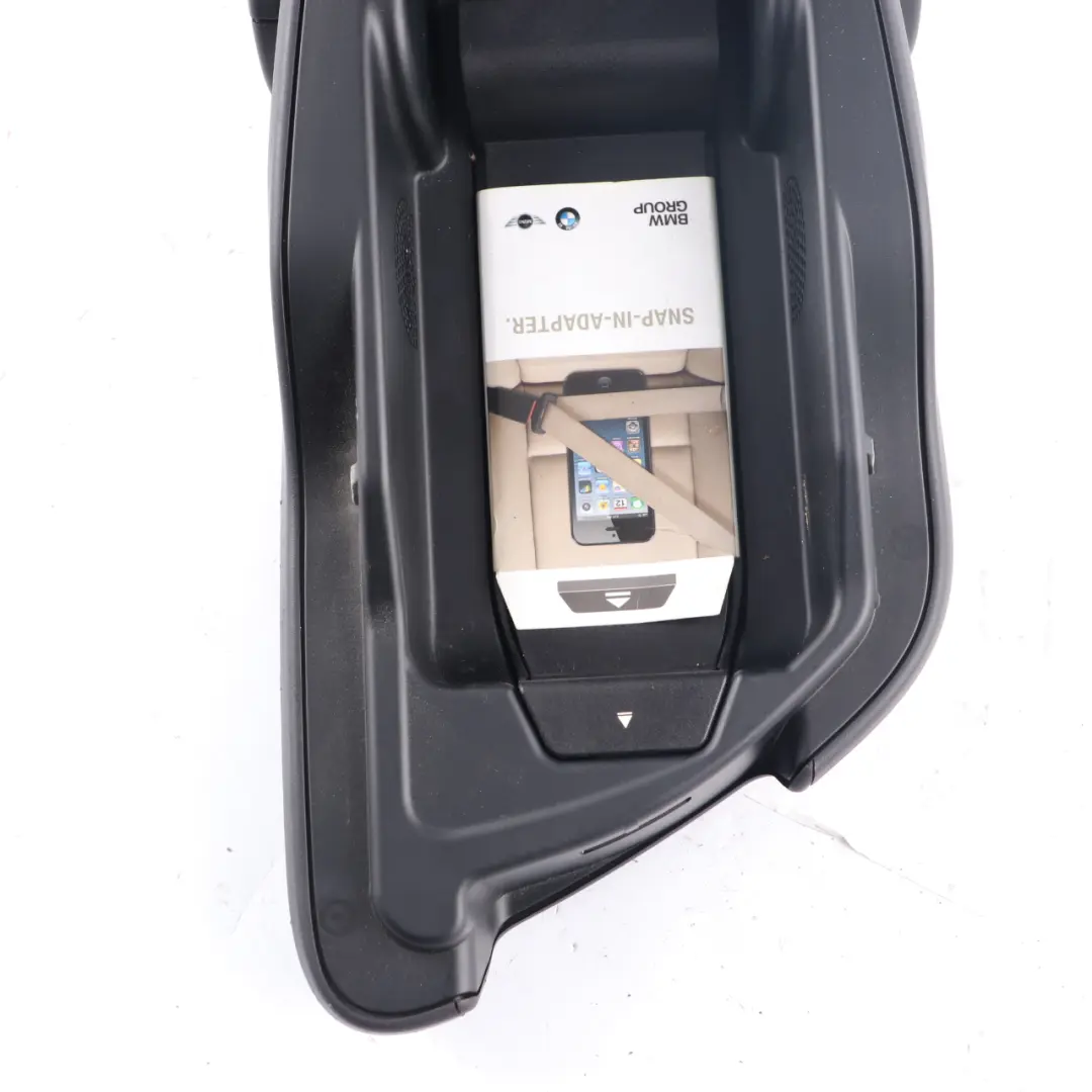 Centre Console Arm Rest Armrest Cover Black to BMW X1 2 F45 F46 F48 with Part number 9317568 BMW X1 2 F45 F46 F48 Centre Console Arm Rest Armrest Cover Black - SKU rhd-9317568 - Part number 9317568