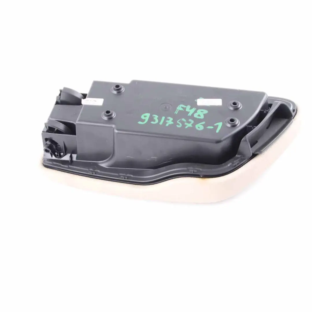 Centre Console Armrest BMW F45 F46 X1 F48 X2 F39 Arm Rest Cover Leather Oyster to with Part number 9317576 Centre Console Armrest BMW F45 F46 X1 F48 X2 F39 Arm Rest Cover Leather Oyster - SKU rhd-9317576-1 - Part number 9317576