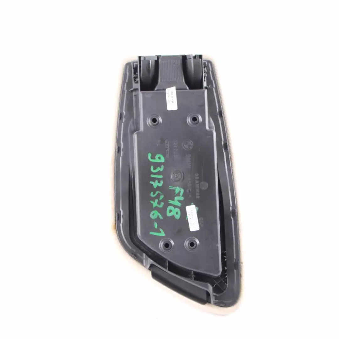  Centre Console Armrest BMW F45 F46 X1 F48 X2 F39 Arm Rest Cover Leather Oyster - SKU rhd-9317576-1 - Part number 9317576