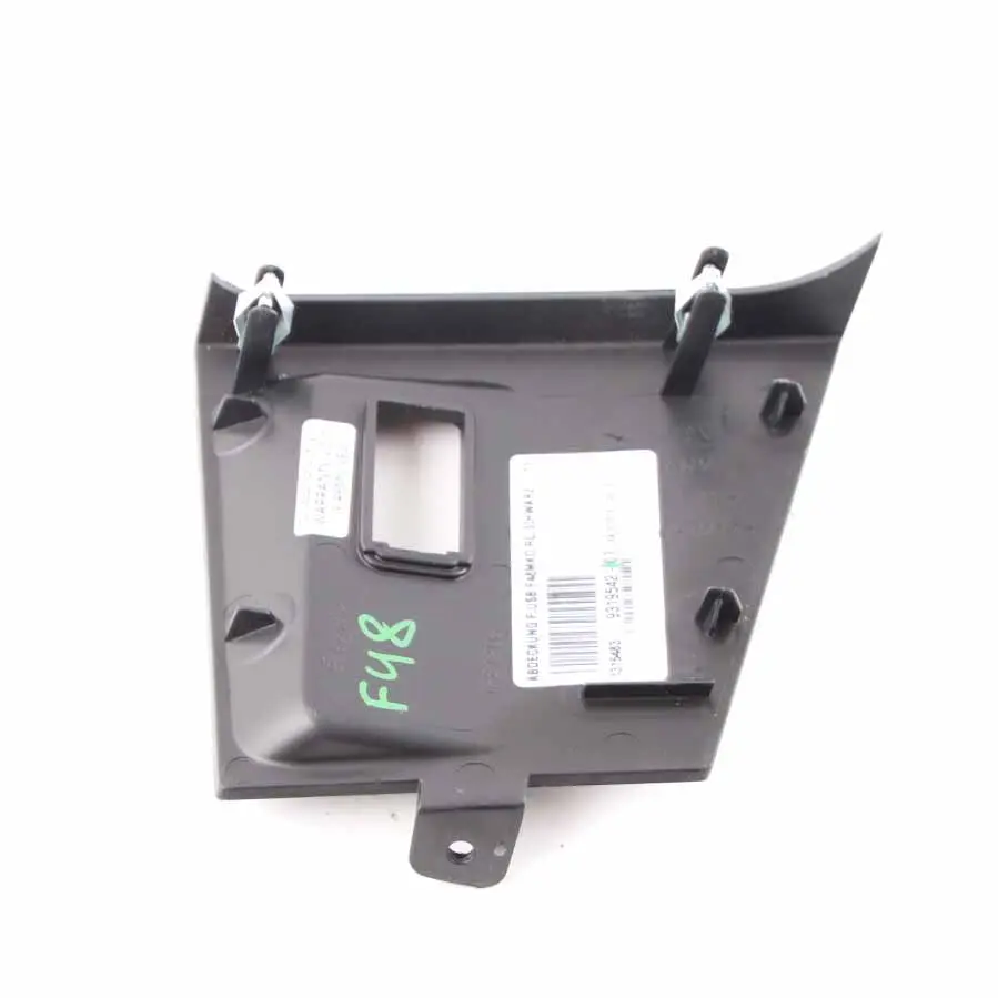 Centre Console USB Port Cover Plug Socket Black Trim Panel to BMW X1 F48 with Part number 9319542 BMW X1 F48 Centre Console USB Port Cover Plug Socket Black Trim Panel - SKU rhd-9319542 - Part number 9319542