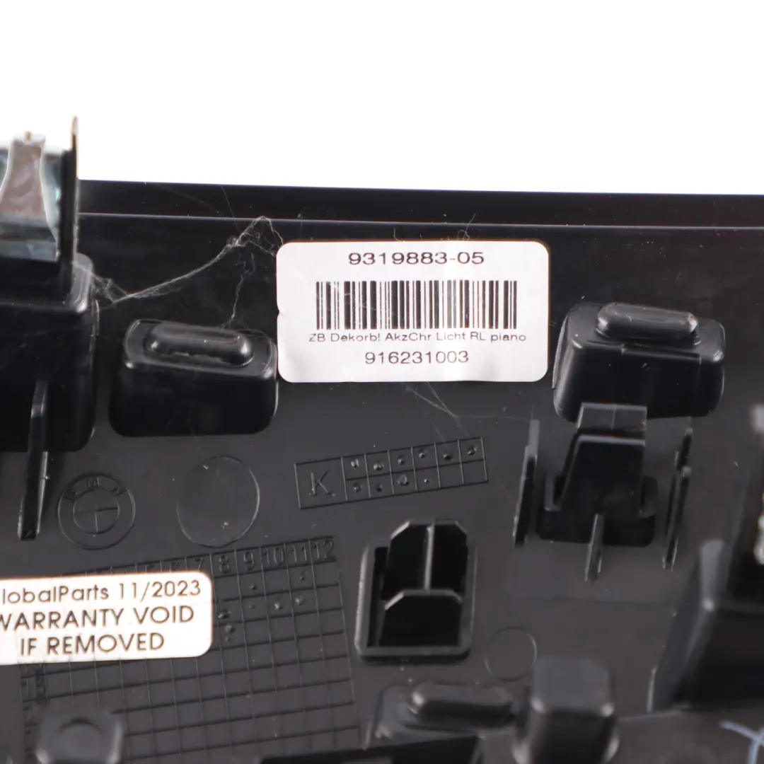 Dashboard Dash I-Panel Centre Trim Strip Cover High Gloss 9319883 to BMW F45 with Part number 9319571 BMW F45 Dashboard Dash I-Panel Centre Trim Strip Cover High Gloss 9319883 - SKU rhd-9319571 - Part number 9319571