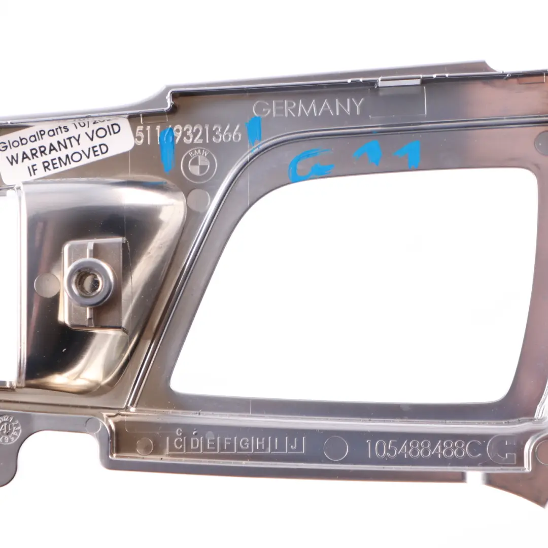 Selector Stick Shift Switch Cover Trim Panel Surround Frame to BMW G11 Gear with Part number 9321366 BMW G11 Gear Selector Stick Shift Switch Cover Trim Panel Surround Frame - SKU rhd-9321366 - Part number 9321366