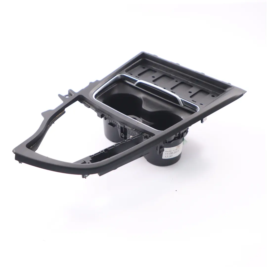 BMW F30 F31 LCI F32 F33 Cover Centre Console Front Cup Holders Black - SKU rhd-9323676-1 - Part number 9323676
