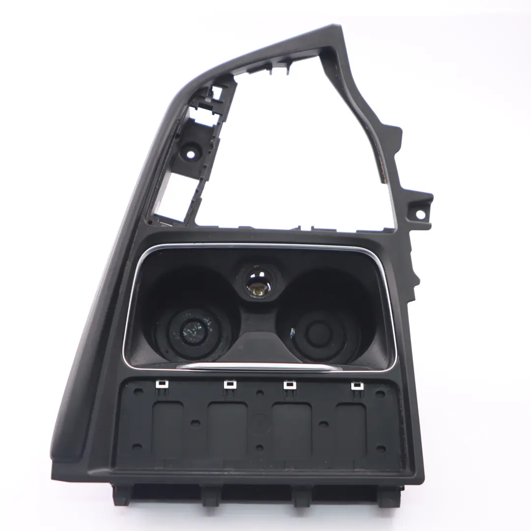 BMW F30 F31 LCI F32 F33 Cover Centre Console Front Cup Holders Black - SKU rhd-9323676-1 - Part number 9323676