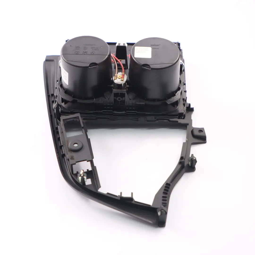 BMW F30 F31 LCI F32 F33 Cover Centre Console Front Cup Holders Black - SKU rhd-9323676-1 - Part number 9323676