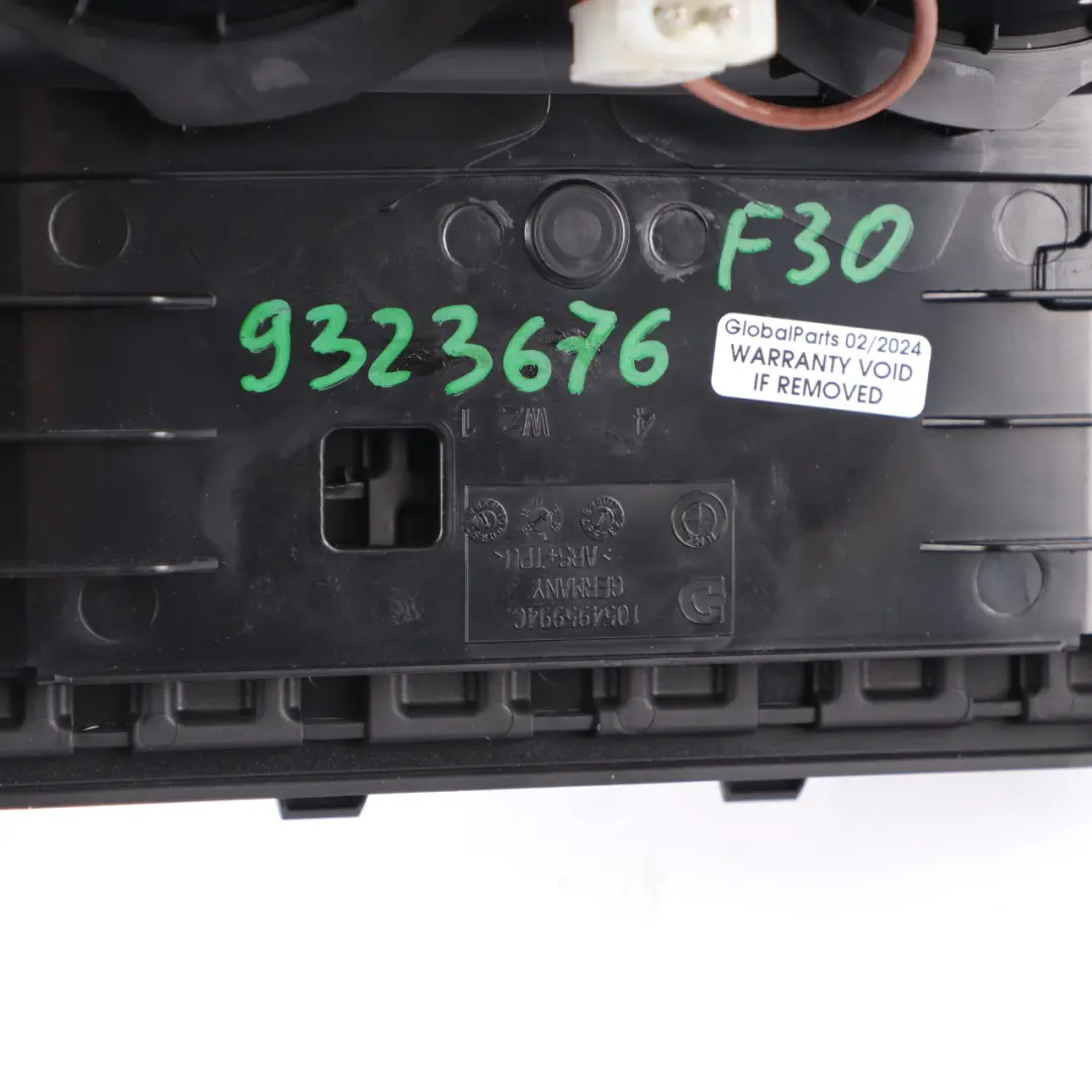 Centre Console BMW F30 F31 LCI F32 F33 Cover Front Cup Holders Black to with Part number 9323676 Centre Console BMW F30 F31 LCI F32 F33 Cover Front Cup Holders Black - SKU rhd-9323676 - Part number 9323676