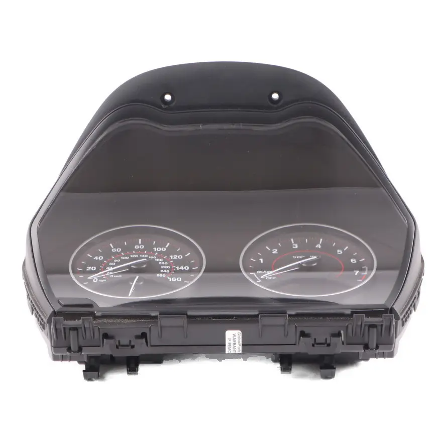 Instrument Cluster Speedo Clocks MPH Petrol Manual to BMW F20 F21 F30 with Part number 9325167 BMW F20 F21 F30 Instrument Cluster Speedo Clocks MPH Petrol Manual - SKU rhd-9325167 - Part number 9325167