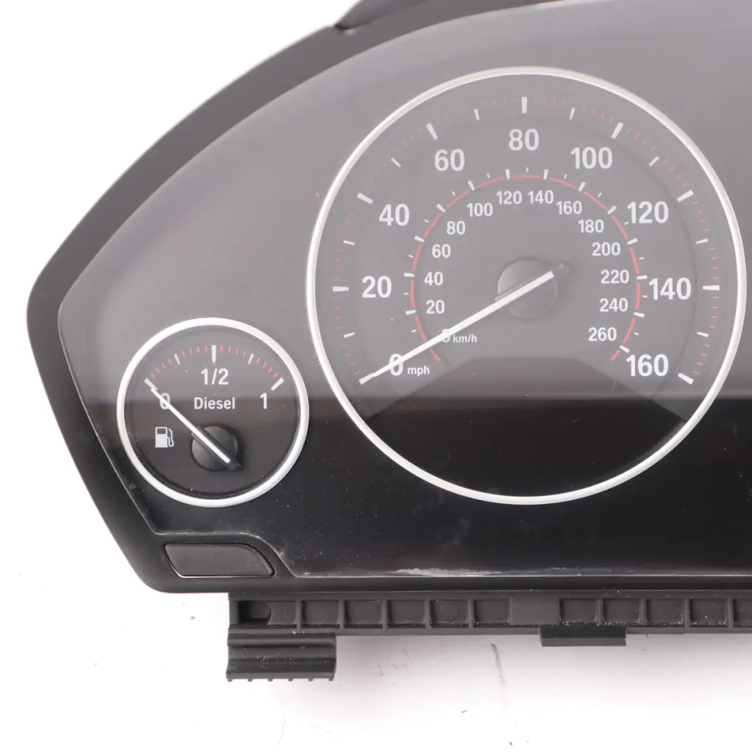BMW F30 F31 F32 Instrument Cluster Unit Speedo Clocks MPH Automatic - SKU rhd-9325222-1 - Part number 9325222