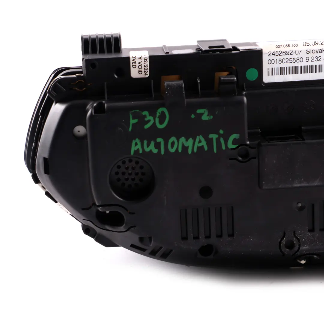 BMW F30 F31 Instrument Cluster Diesel Speedo Clocks Meter Automatic - SKU RHD-9325596 - Part number 9325596