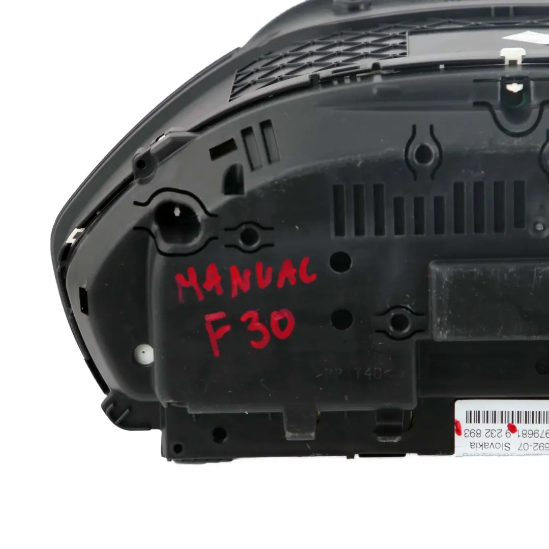 £BMW 3 Series F30 F31 Diesel Instrument Cluster Speedo Clocks Manual to with Part number 9325596 £BMW 3 Series F30 F31 Diesel Instrument Cluster Speedo Clocks Manual - SKU rhd-9325596-1 - Part number 9325596