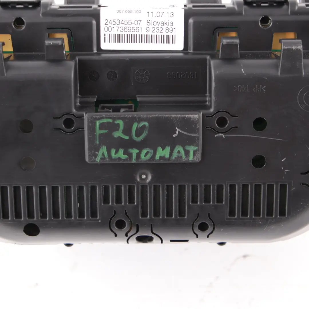 Instrument Cluster BMW F20 F21 F45 Petrol Speedo Clocks Meter Automatic 9325620 to with Part number 6805180 Instrument Cluster BMW F20 F21 F45 Petrol Speedo Clocks Meter Automatic 9325620 - SKU rhd-9325620 - Part number 6805180