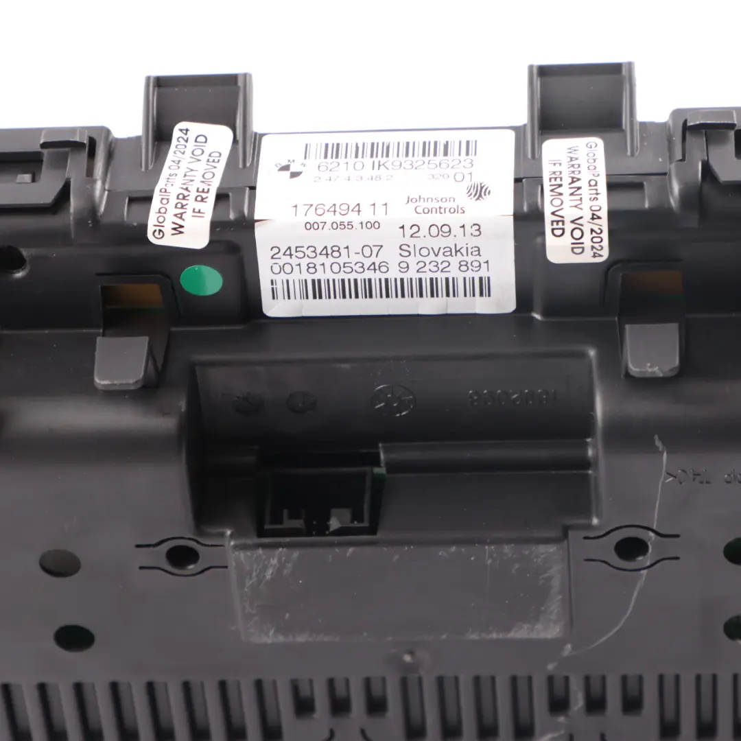 Instrument Cluster BMW F20 F21 F22 Diesel Speedo Clocks Meter Automatic to with Part number 9325623 Instrument Cluster BMW F20 F21 F22 Diesel Speedo Clocks Meter Automatic - SKU rhd-9325623-1 - Part number 9325623