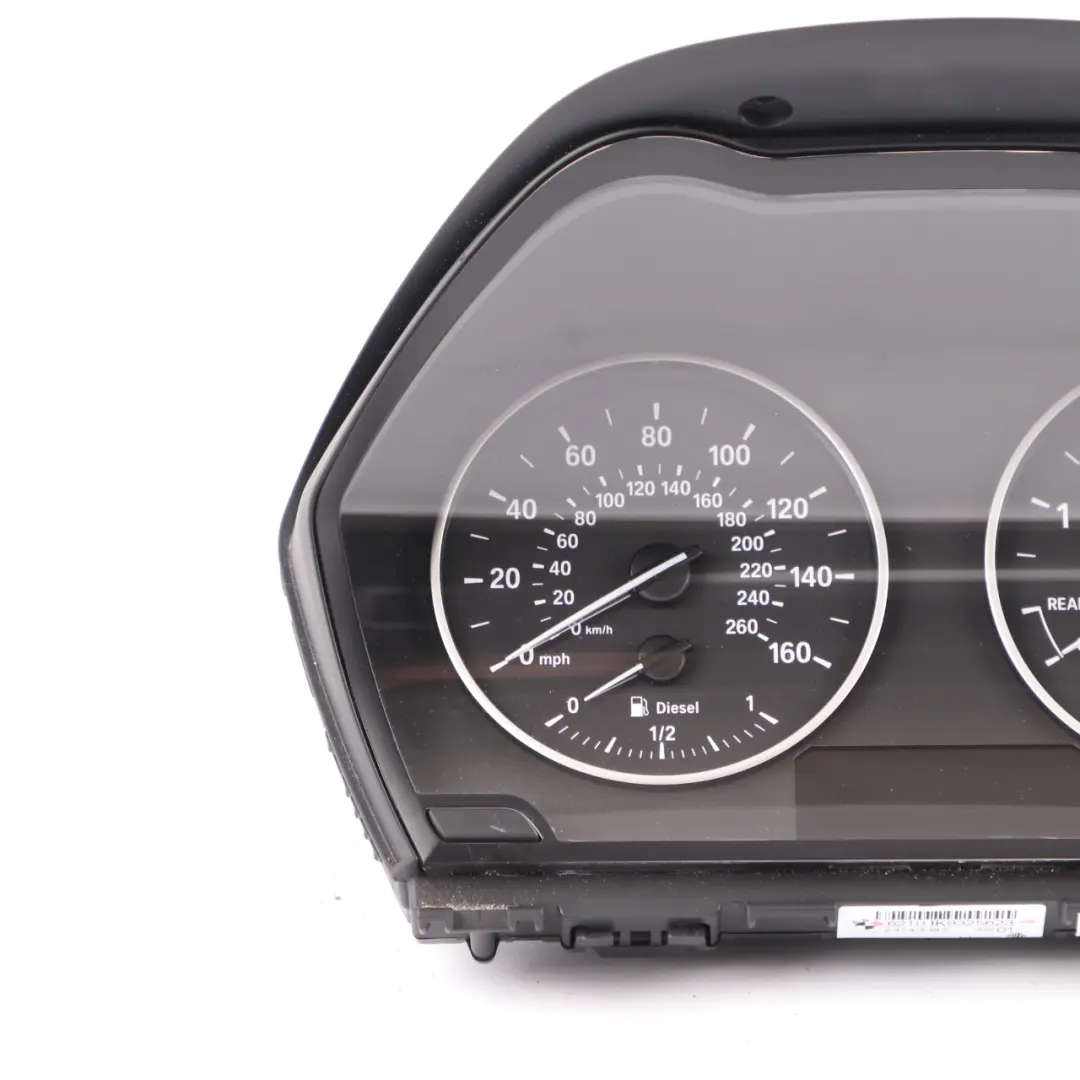 Instrument Cluster BMW F20 F21 F22 Diesel Speedo Clocks MPH Manual to with Part number 9325623 Instrument Cluster BMW F20 F21 F22 Diesel Speedo Clocks MPH Manual - SKU rhd-9325623 - Part number 9325623