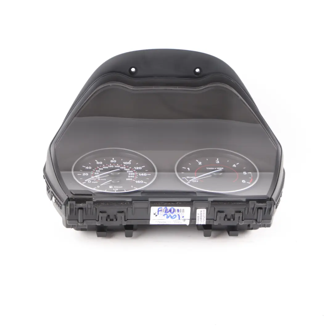  Instrument Cluster BMW F20 F21 F22 Diesel Speedo Clocks MPH Manual - SKU rhd-9325635 - Part number 9325635