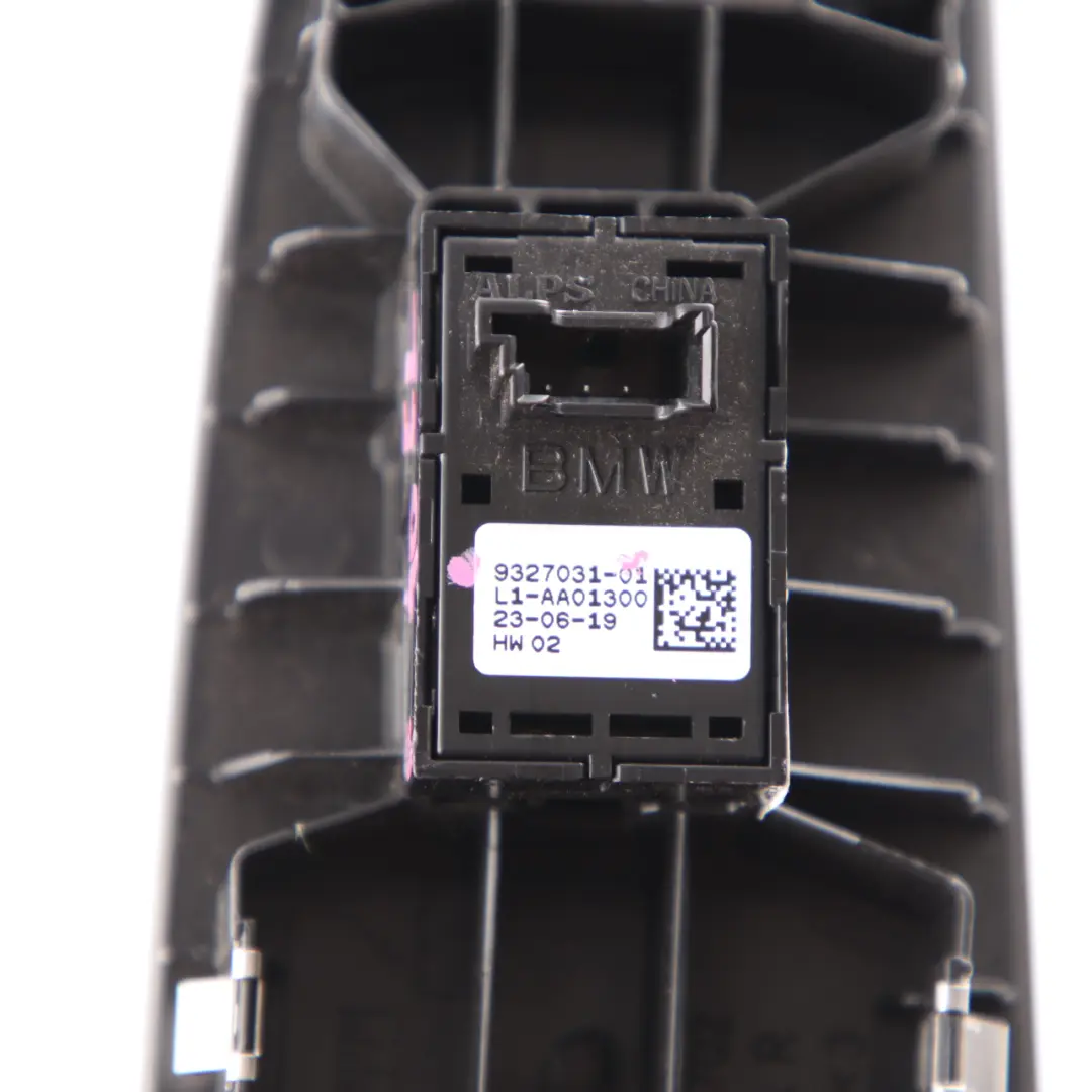 BMW F90 M5 Window Lifter Switch Front Front Left N/S Door Control Button - SKU rhd-9327031-1 - Part number 9327031