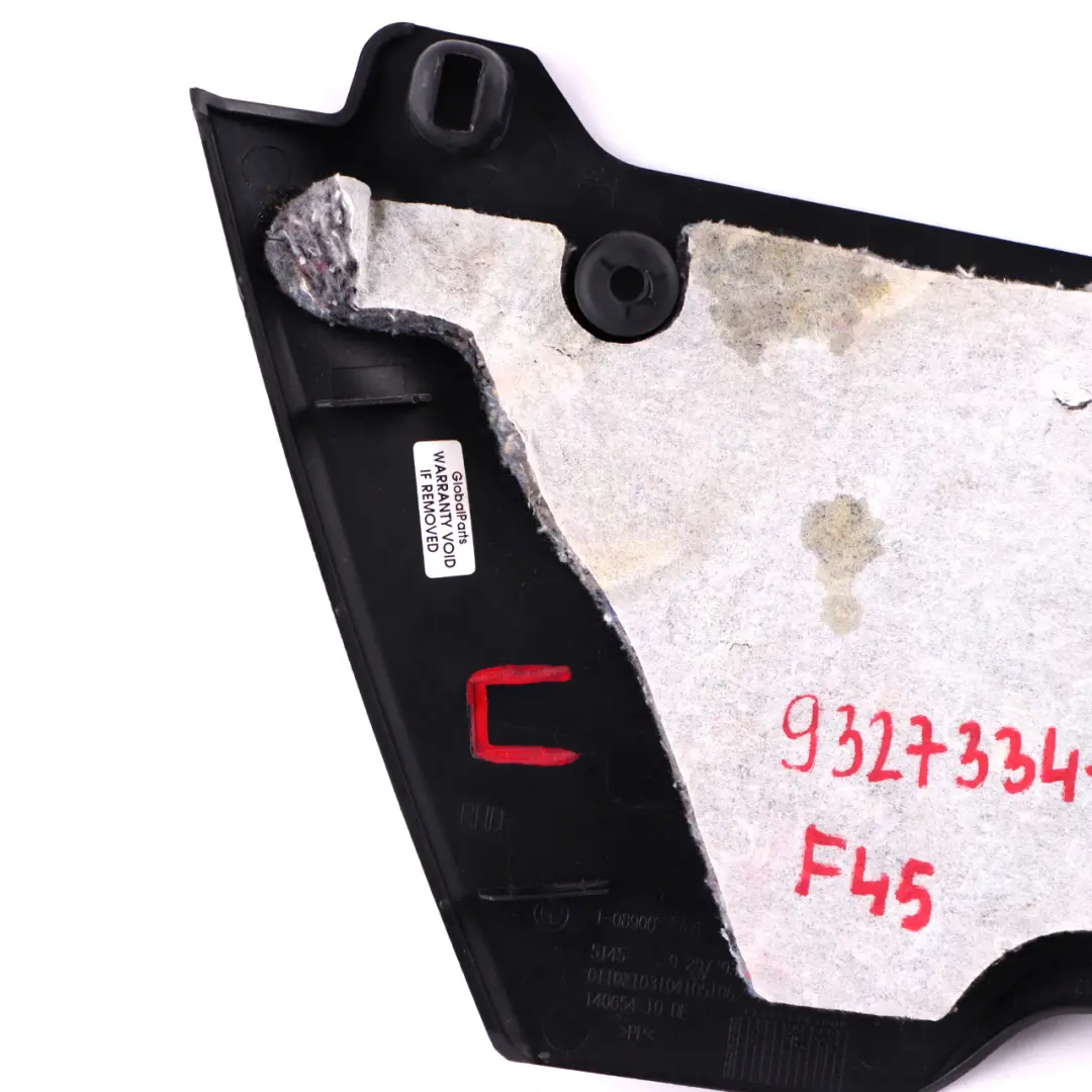 BMW F45 F46 Cover Dashboard Dash Console Trim Panel Centerstack Black 9297933 - SKU rhd-9327334-1 - Part number 9327334