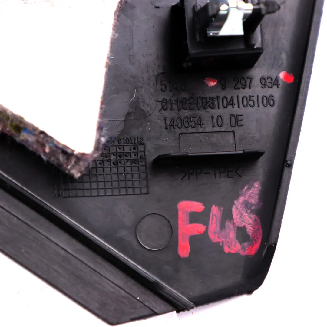 Trim Panel Centerstack Passenger's Side Black 9297934 to BMW 2 F45 F46 Cover Dash with Part number 9327334 BMW 2 F45 F46 Cover Dash Trim Panel Centerstack Passenger's Side Black 9297934 - SKU rhd-9327334 - Part number 9327334