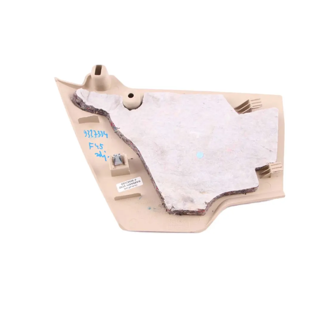 BMW F45 Cover Dashboard Console Trim Panel Centerstack Canberra Beige - SKU rhd-9327335 - Part number 9327335