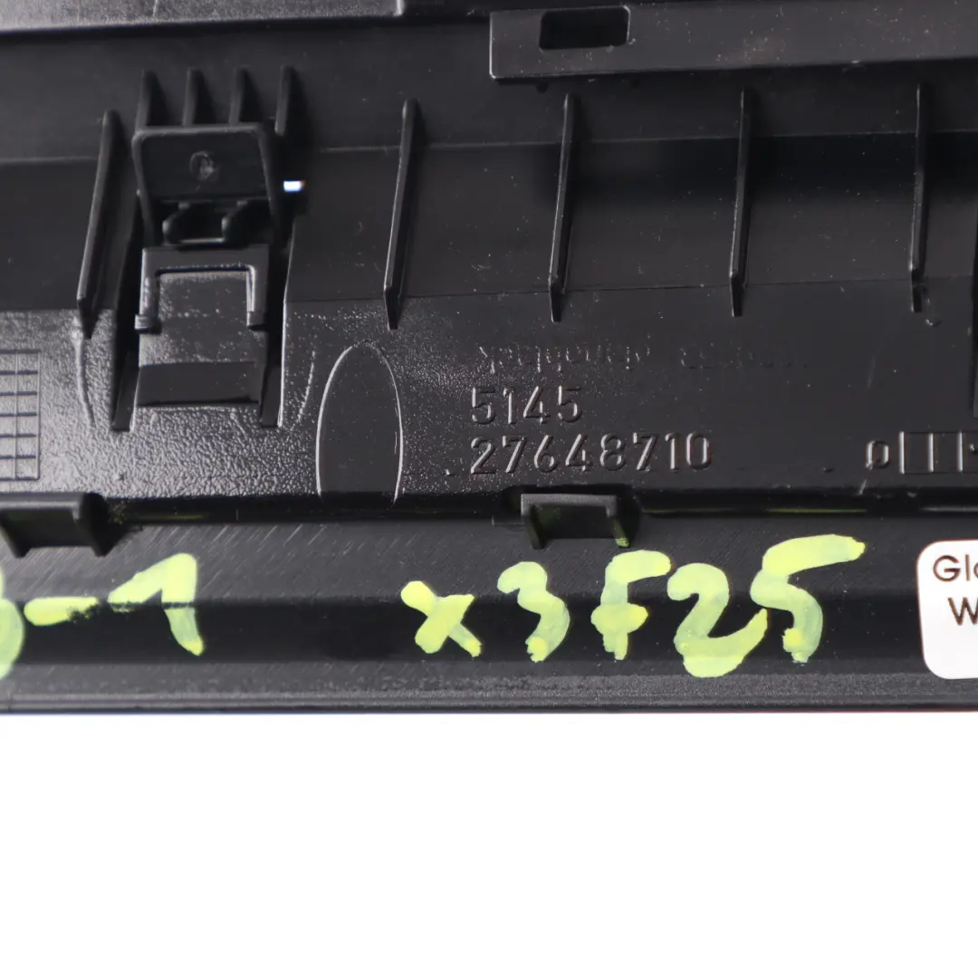 Dashboard Cover BMW X3 F25 X4 F26 Center Air Vent Frame Trim High Gloss to with Part number 9329353 Dashboard Cover BMW X3 F25 X4 F26 Center Air Vent Frame Trim High Gloss - SKU rhd-9329353-1 - Part number 9329353