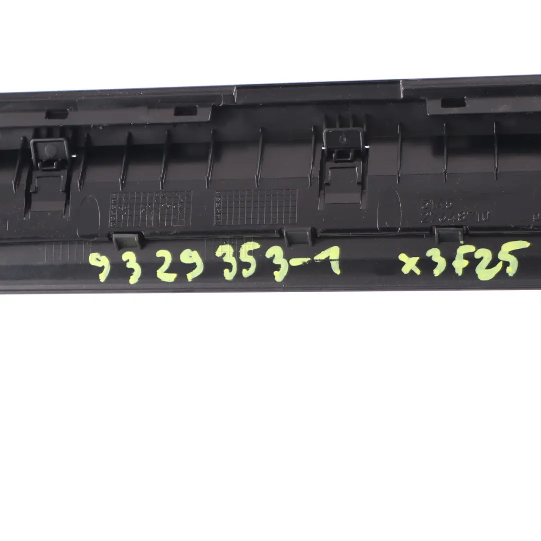 Dashboard Cover BMW X3 F25 X4 F26 Center Air Vent Frame Trim High Gloss to with Part number 9329353 Dashboard Cover BMW X3 F25 X4 F26 Center Air Vent Frame Trim High Gloss - SKU rhd-9329353-1 - Part number 9329353