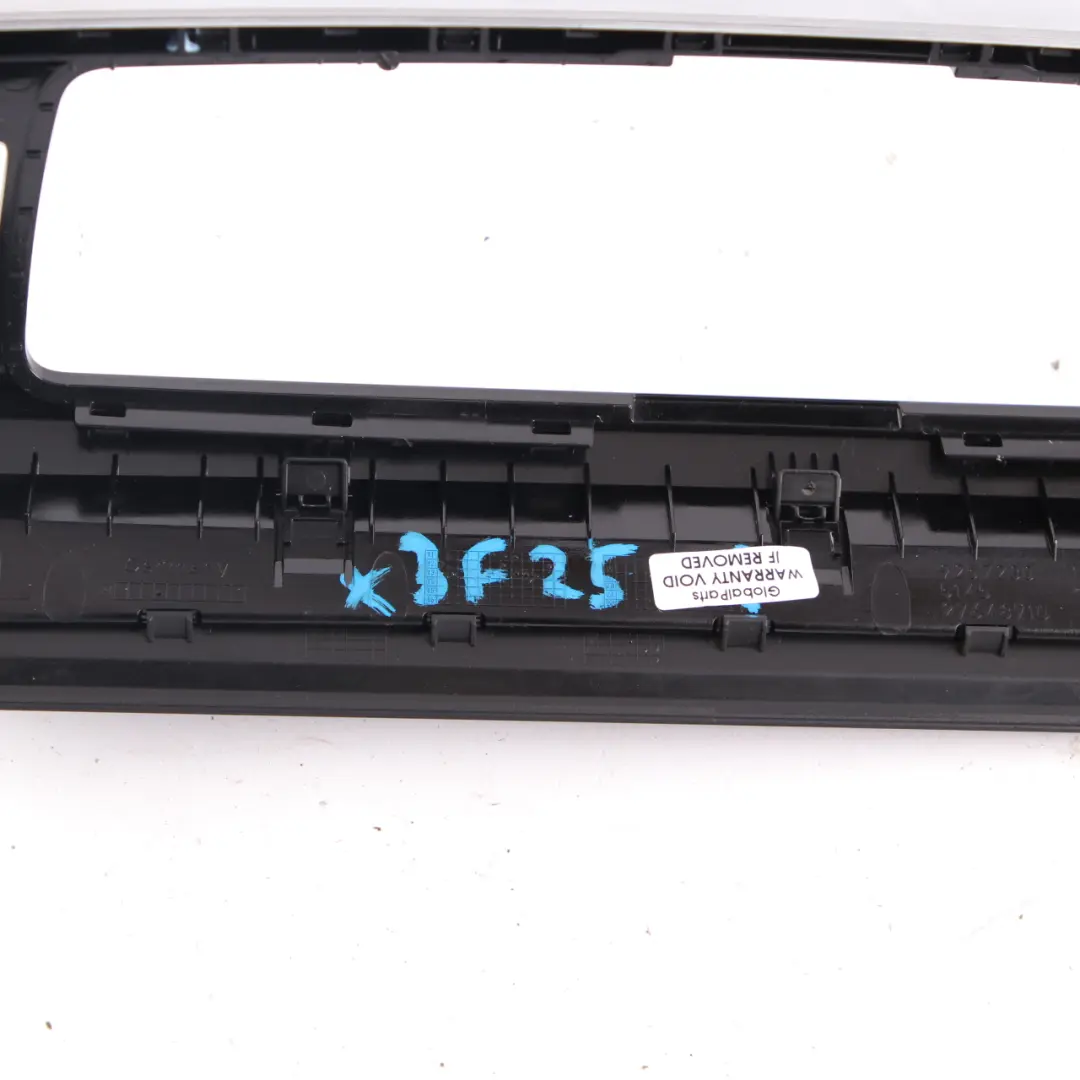 Dashboard Cover Trim BMW X3 F25 X4 F26 I-panel Center High Gloss to with Part number 9329353 Dashboard Cover Trim BMW X3 F25 X4 F26 I-panel Center High Gloss - SKU rhd-9329353 - Part number 9329353