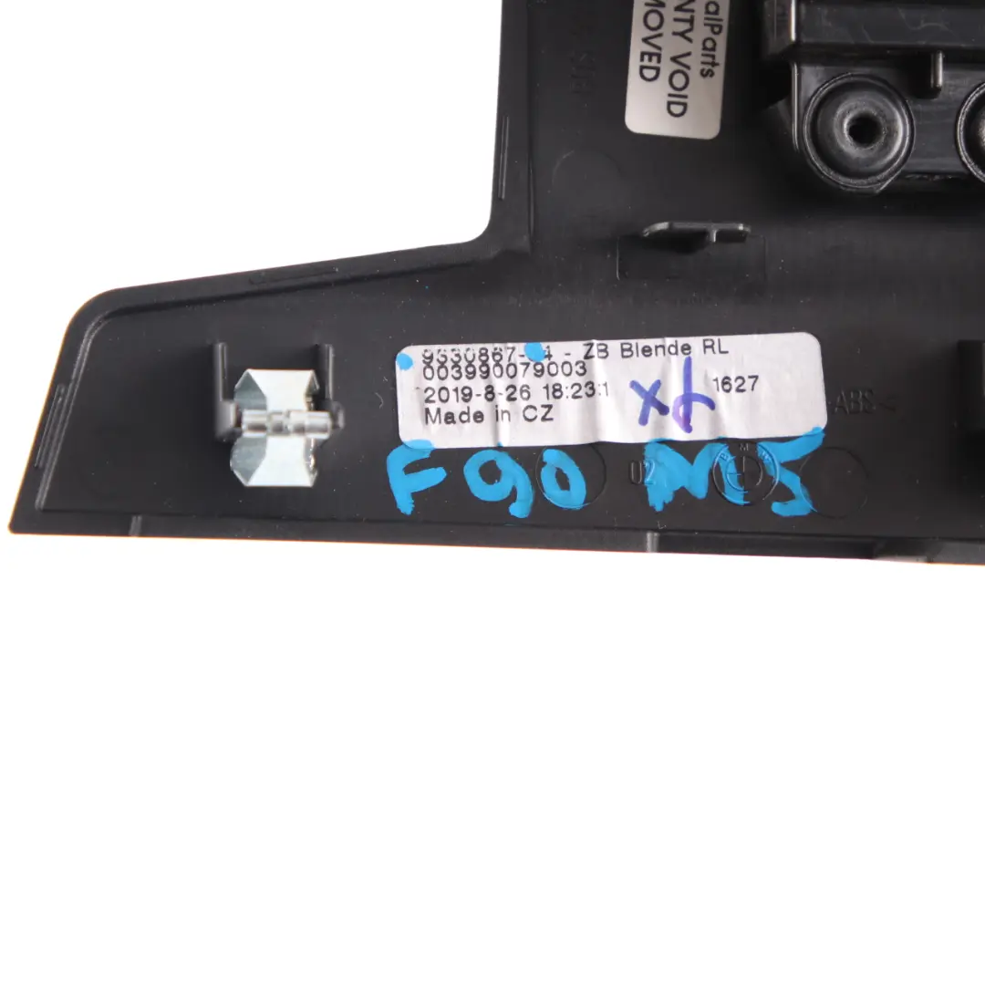  Armrest Lock Cover BMW G30 G31 Arm Rest Front Center Console Trim - SKU rhd-9330867 - Part number 9330867