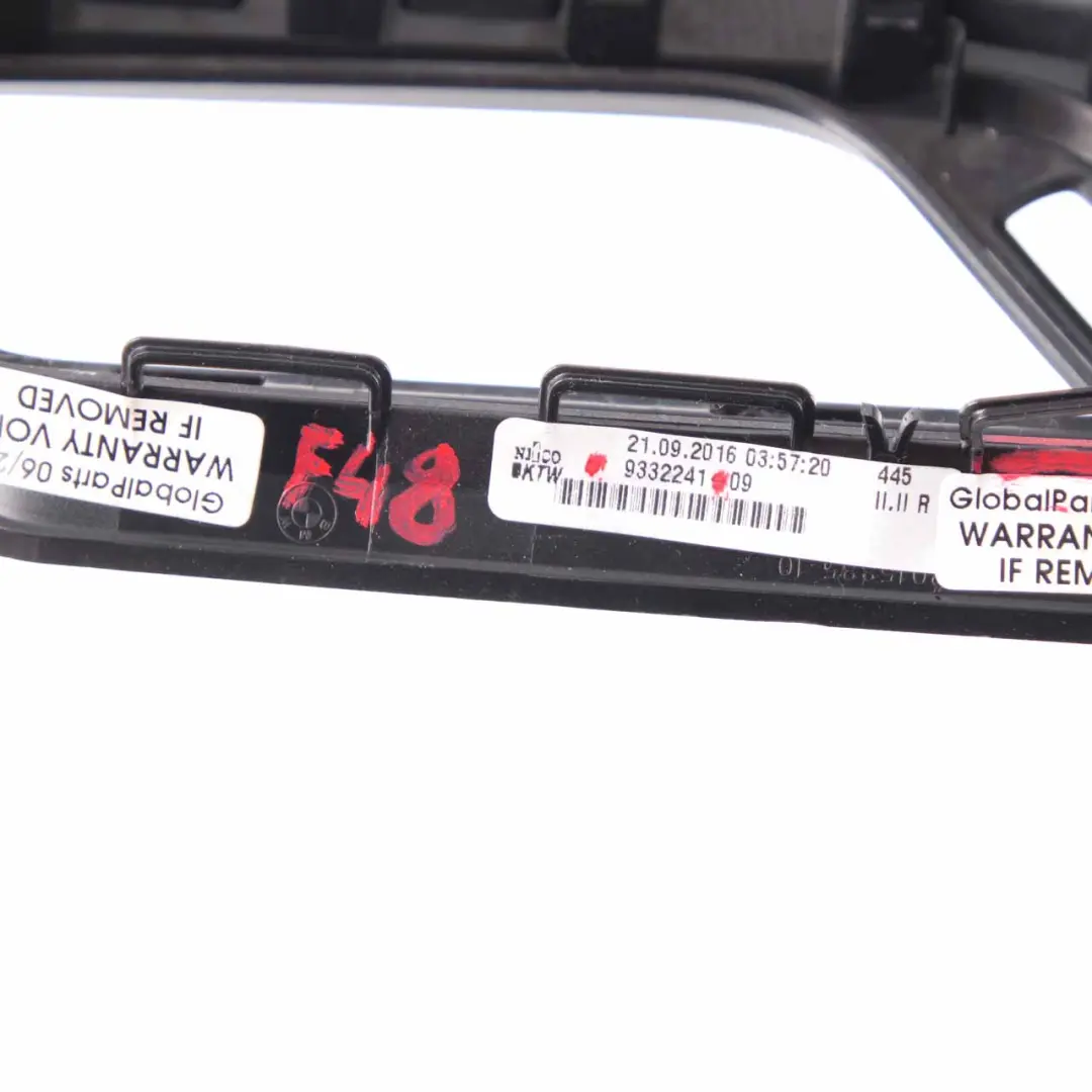 Vent Trim BMW X1 F48 X2 F39 Right O/S Dashboard Dash Cover Panel to Air with Part number 9332241 Air Vent Trim BMW X1 F48 X2 F39 Right O/S Dashboard Dash Cover Panel - SKU rhd-9332241 - Part number 9332241