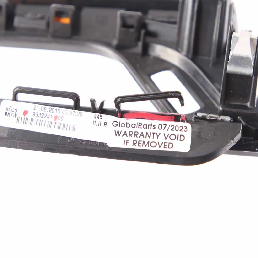 Vent Trim BMW X1 F48 X2 F39 Right O/S Dashboard Dash Cover Panel to Air with Part number 9332241 Air Vent Trim BMW X1 F48 X2 F39 Right O/S Dashboard Dash Cover Panel - SKU rhd-9332241 - Part number 9332241