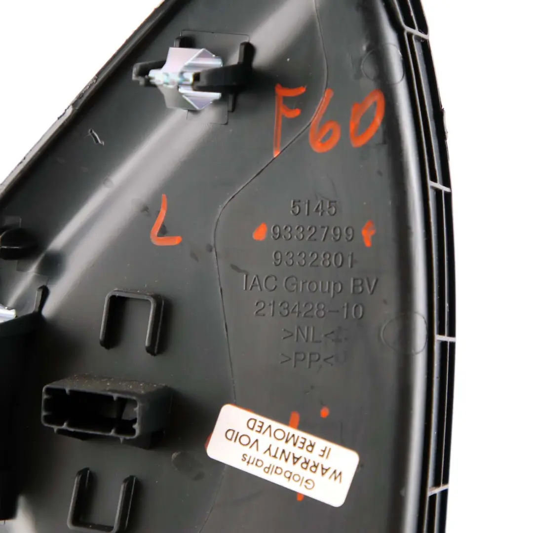  Dashboard Trim Mini F60 Countryman Outer Instrument Panel Cover Left N/S - SKU rhd-9332799 - Part number 9332799