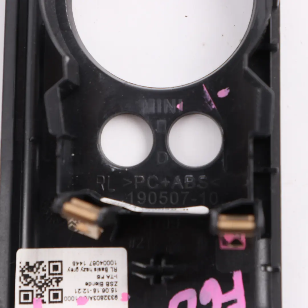 Dashboard Trim Decor Cover Driver's Side Hazy Grey to Mini Countryman F60 with Part number 9332803 Mini Countryman F60 Dashboard Trim Decor Cover Driver's Side Hazy Grey - SKU rhd-9332803-1 - Part number 9332803