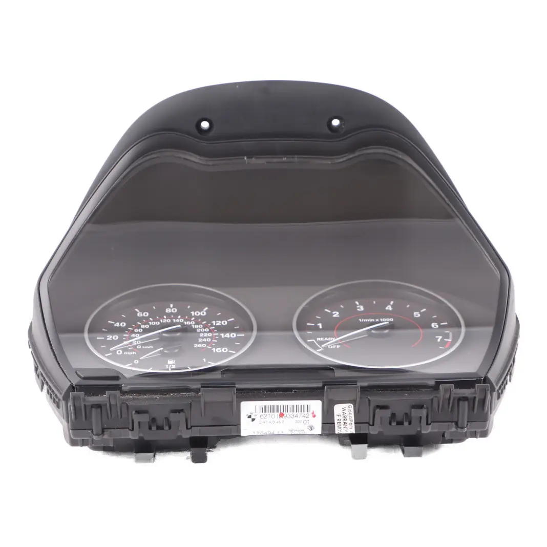 Instrument Cluster BMW F20 F21 Petrol Speedo Clocks Meter Manual to with Part number 9334742 Instrument Cluster BMW F20 F21 Petrol Speedo Clocks Meter Manual - SKU rhd-9334742-1 - Part number 9334742