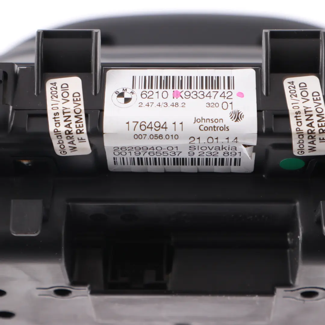 Instrument Cluster BMW F20 F21 Petrol Speedo Meter Clocks Automatic to with Part number 9334742 Instrument Cluster BMW F20 F21 Petrol Speedo Meter Clocks Automatic - SKU rhd-9334742 - Part number 9334742