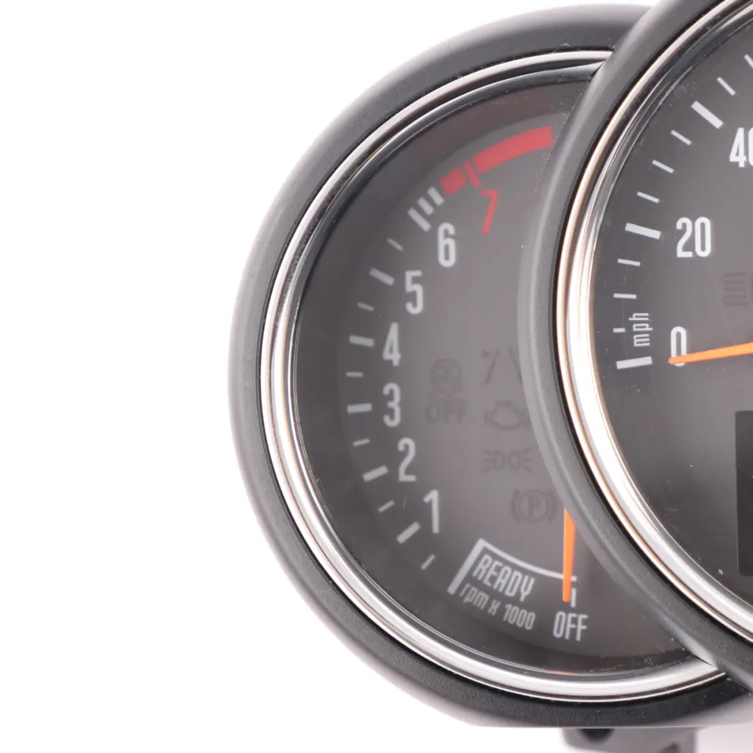 Instrument Cluster Mini F55 F56 F60 Petrol Speedo Clocks Meter Manual to with Part number 9337271 Instrument Cluster Mini F55 F56 F60 Petrol Speedo Clocks Meter Manual - SKU rhd-9337271-1 - Part number 9337271