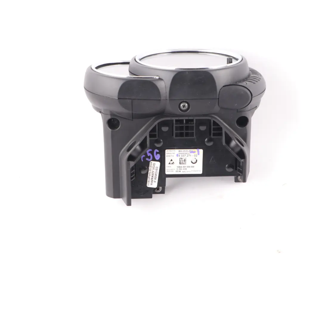 Instrument Cluster Mini F55 F56 F60 Petrol Speedo Clocks Meter Manual to with Part number 9337271 Instrument Cluster Mini F55 F56 F60 Petrol Speedo Clocks Meter Manual - SKU rhd-9337271-1 - Part number 9337271