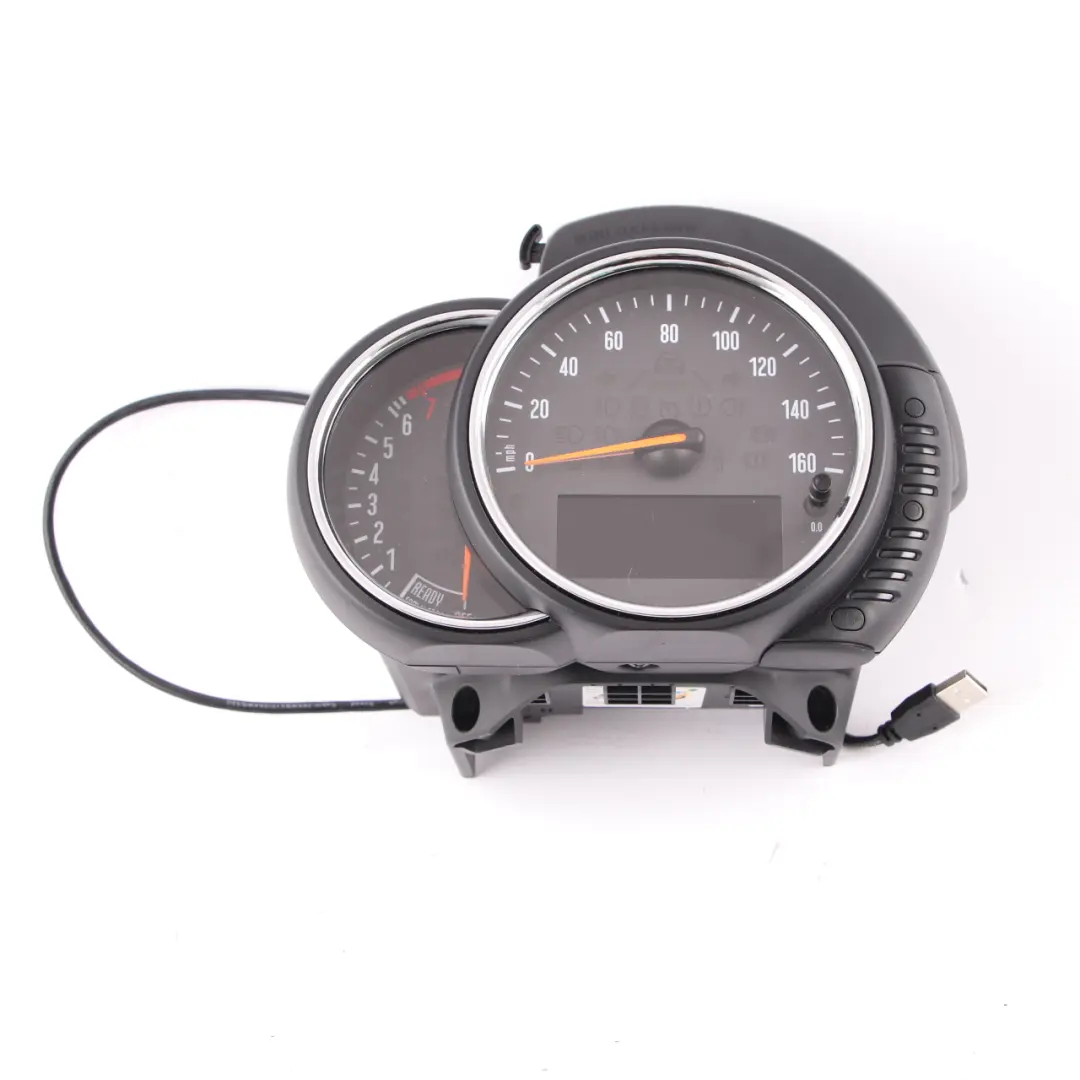 Instrument Cluster Speedo Clocks Speedometer Manual to Mini Cooper F55 F56 F57 F60 with Part number 9337271 Mini Cooper F55 F56 F57 F60 Instrument Cluster Speedo Clocks Speedometer Manual - SKU rhd-9337271 - Part number 9337271