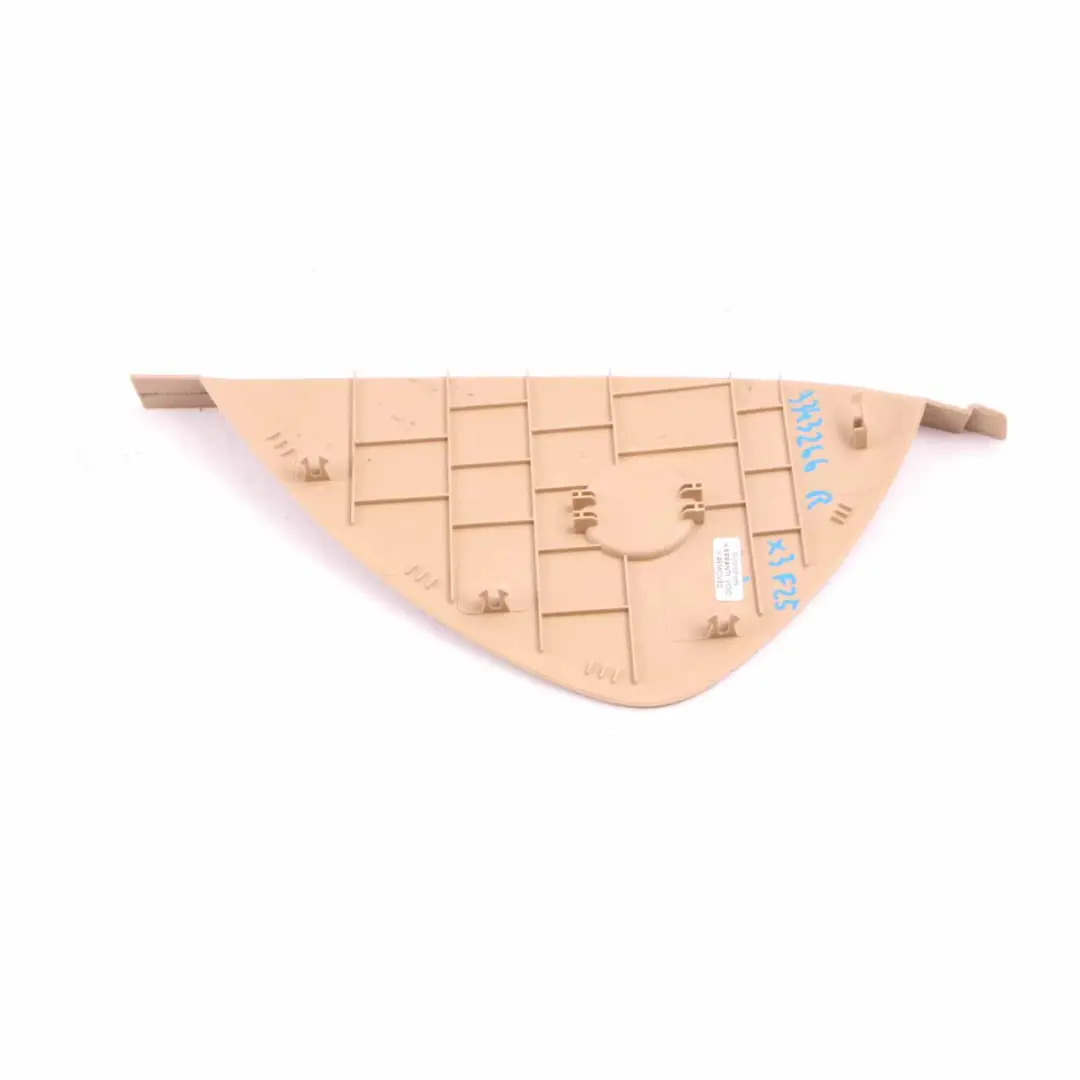 Dashboard Trim BMW X3 F25 X4 F26 Fuse Box Cover Right O/S Savannabeige - SKU rhd-9343266 - Part number 9343266