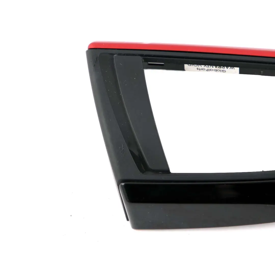 BMW F20 F21 LCI F22 F23 Trim I-panel Dashboard Cover Black High Gloss Coral Red - SKU rhd-9343845 - Part number 9343845
