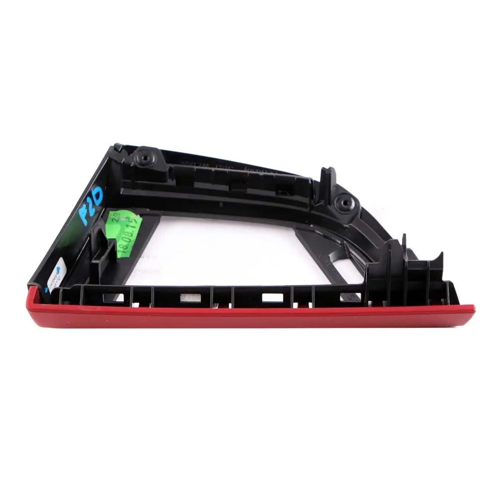 BMW F20 F21 LCI F22 F23 Trim I-panel Dashboard Cover Black High Gloss Coral Red - SKU rhd-9343845 - Part number 9343845