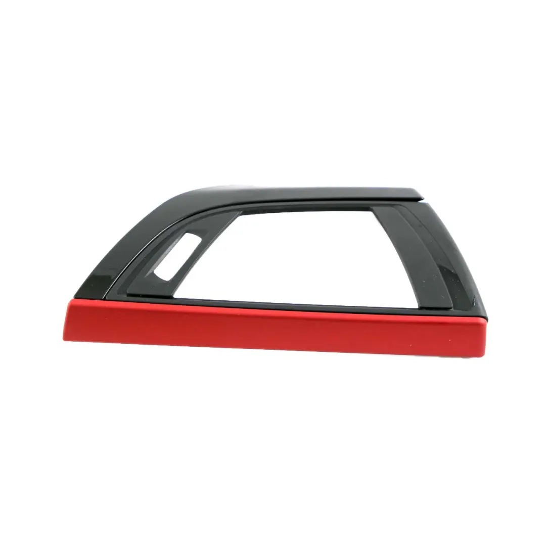 Trim I-panel Dashboard Cover Black High Gloss Coral Red to BMW F20 F21 LCI F22 F23 with Part number 9343845 BMW F20 F21 LCI F22 F23 Trim I-panel Dashboard Cover Black High Gloss Coral Red - SKU rhd-9343845 - Part number 9343845