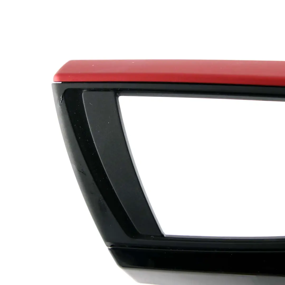 Trim I-panel Dashboard Cover Black High Gloss Coral Red to BMW F20 F21 LCI F22 F23 with Part number 9343845 BMW F20 F21 LCI F22 F23 Trim I-panel Dashboard Cover Black High Gloss Coral Red - SKU rhd-9343845 - Part number 9343845