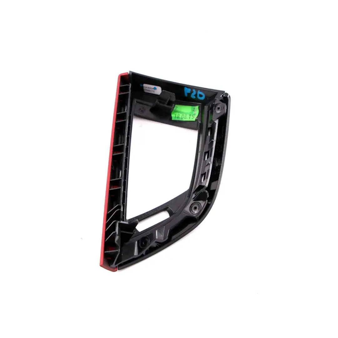 BMW F20 F21 LCI F22 F23 Trim I-panel Dashboard Cover Black High Gloss Coral Red - SKU rhd-9343845 - Part number 9343845