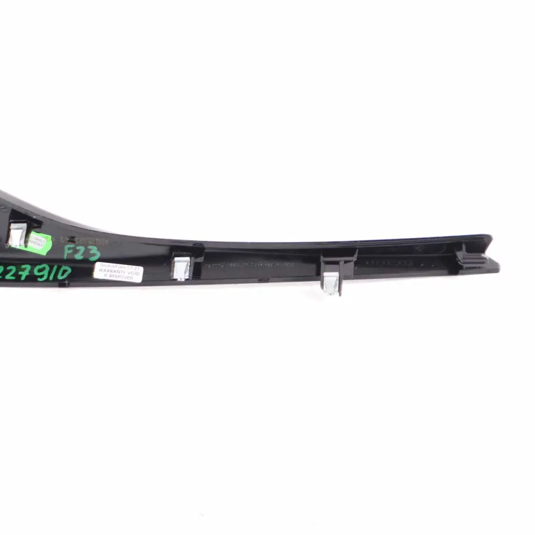 BMW F23 Centre Console Cover Panel Trim Surround Black High Gloss 9227910 - SKU rhd-9343849 - Part number 9343849